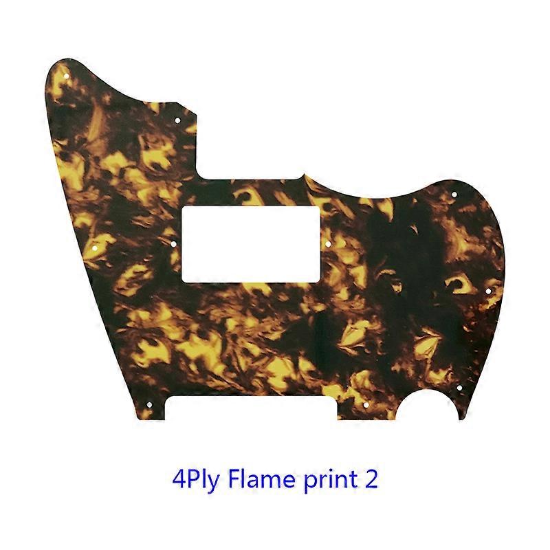 Teile für US Fd Custom Standard 8 Schraubenlöcher Telemaster PAF Gitarre Schlagbrett Scratch Plate Multi Color Choice Flame Pattern