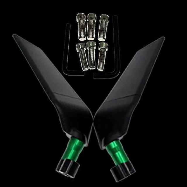 for Kawasaki Z900 Z1000 J300 ER6N W800 Z900RS Z800 New 8 Colors Universal Motorcycle Folding Rotating Large View Rearview Mirror
