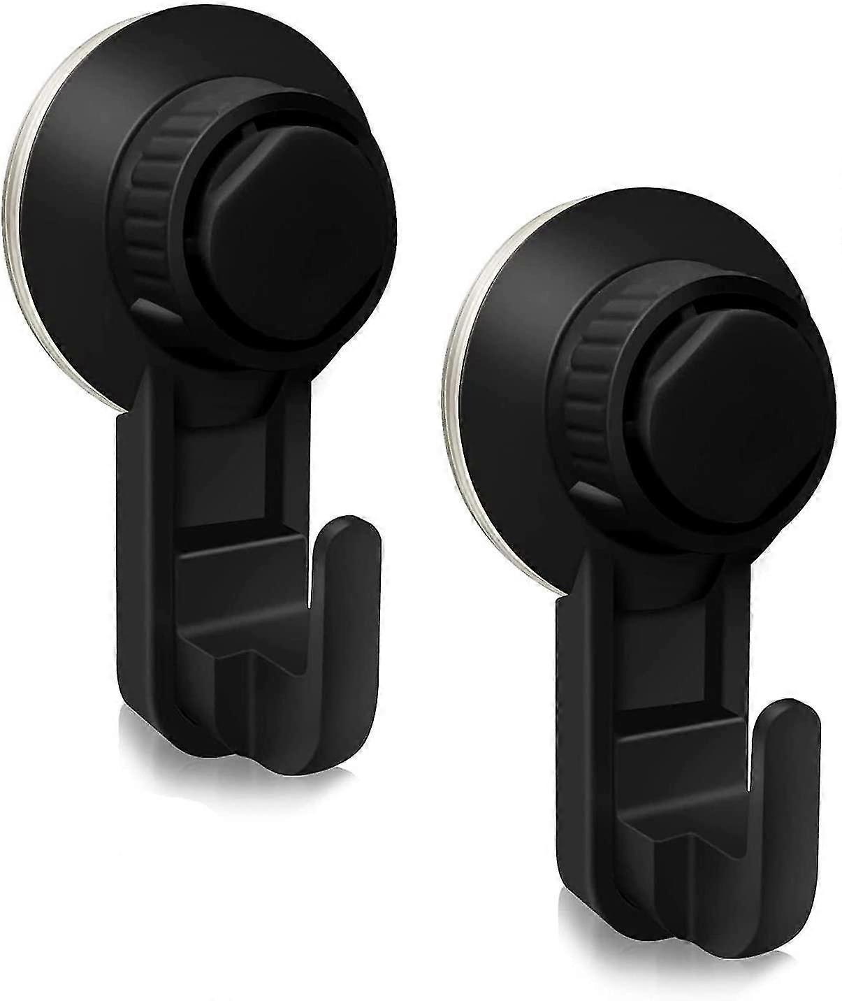 2-piece Bathroom And Kitchen Vacuum Suction Cup Coat Hook