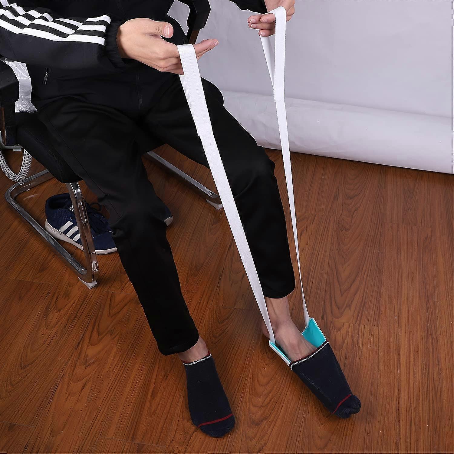 Sock assistant tool Sock assistant sock puller, used for putting on and taking off socks Slider flexible sock puller Male female elderly disabled preg