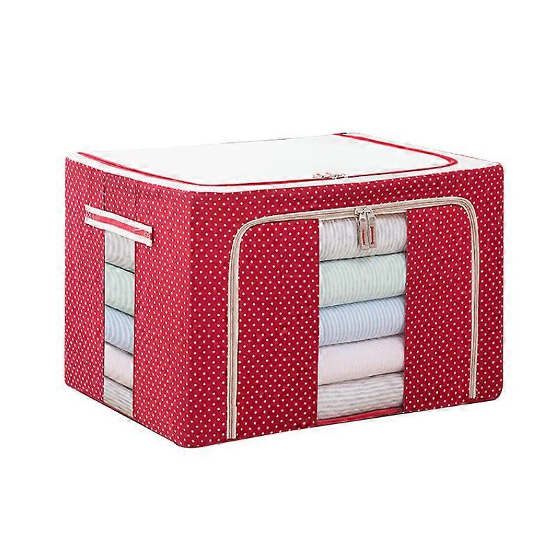 Storage Boxes Canvass Foldable Storage Cubes Clothing  Organiser Bag