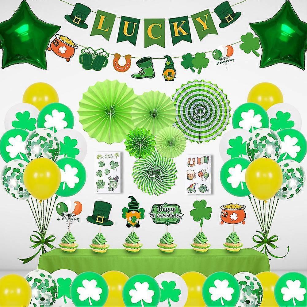 St Patrick Party Decoratiuni Set, Decoratiuni de sarbatori