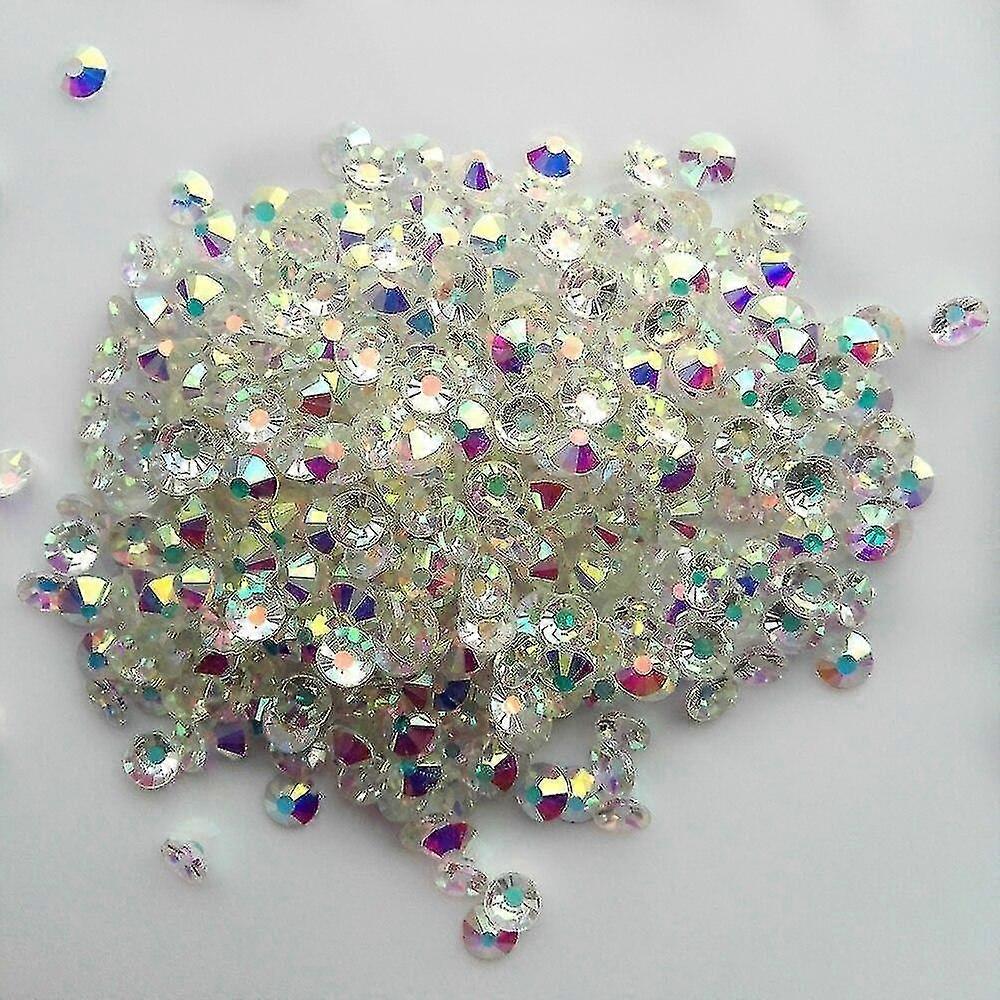 1440pcs διαφανής AB 3D Glitter καρφί τέχνης διακόσμηση ομορφιά Strass| Στρας και διακοσμήσεις