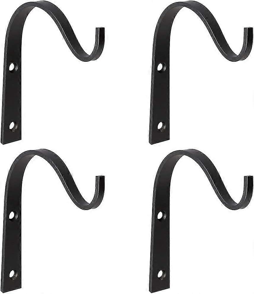 Metal Lantern Bracket Decorative Coat Hook For Hanging Plant,home Decor,3inch,4pack