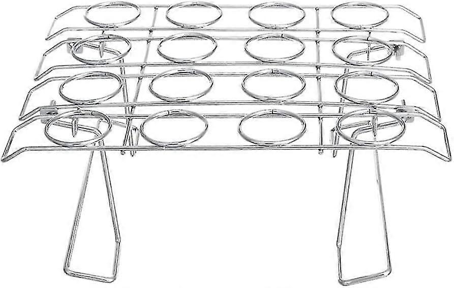 Wrought Iron Sweet Cone Rack Placement Bracket 16 Hole Ice Cream Display Storage Rack
