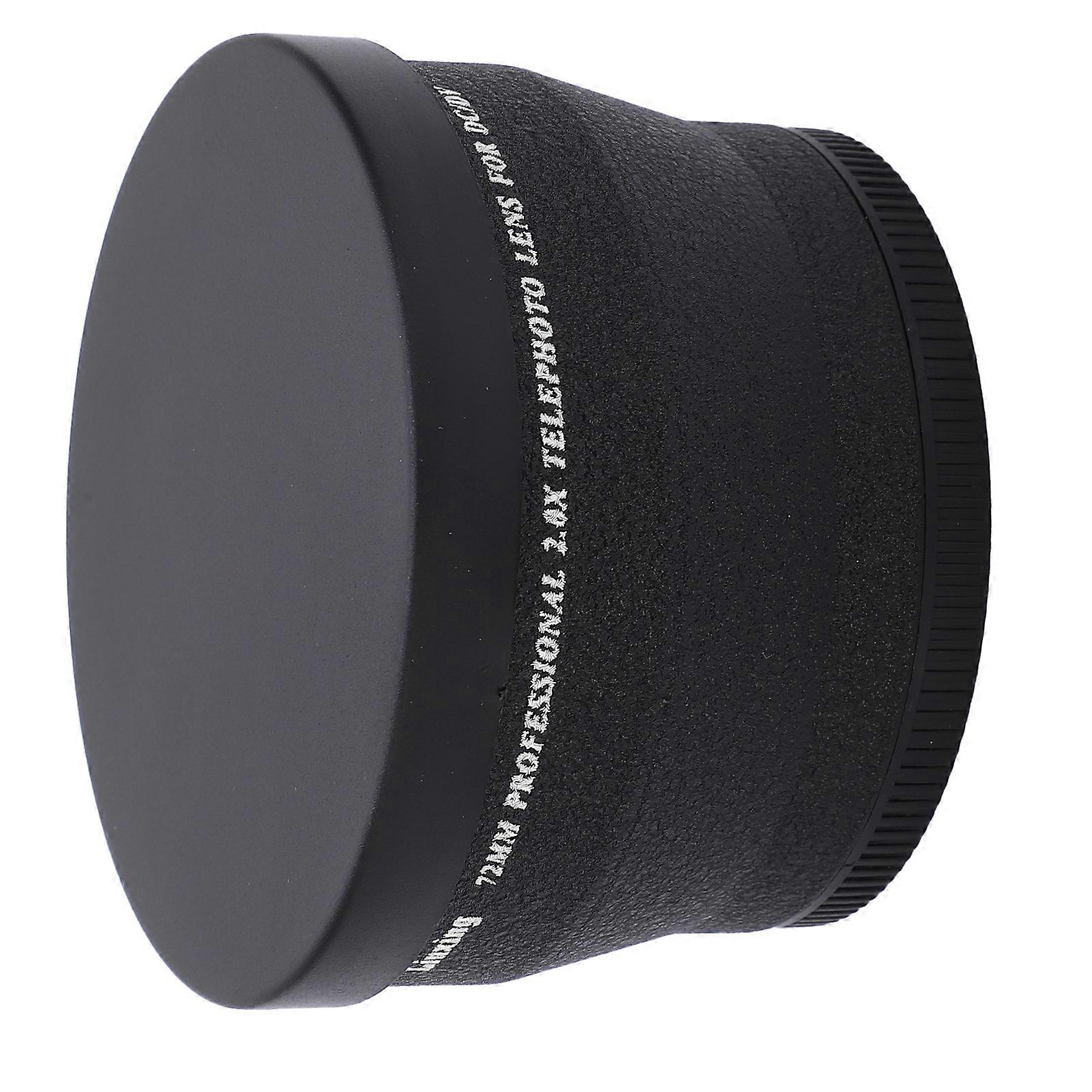 72mm 2X Telephoto Lens for All Camera Mounts