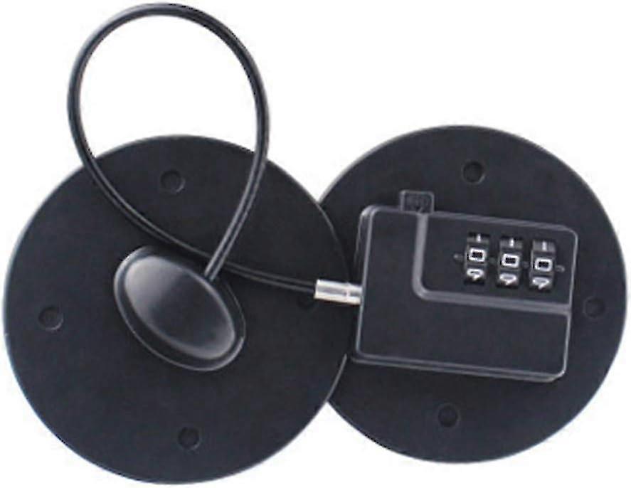 Window Protection Lock Fridge Lock Code Lock Multifunctional Protection Lock Child Safety Locks for Cabinet Drawer (Black)