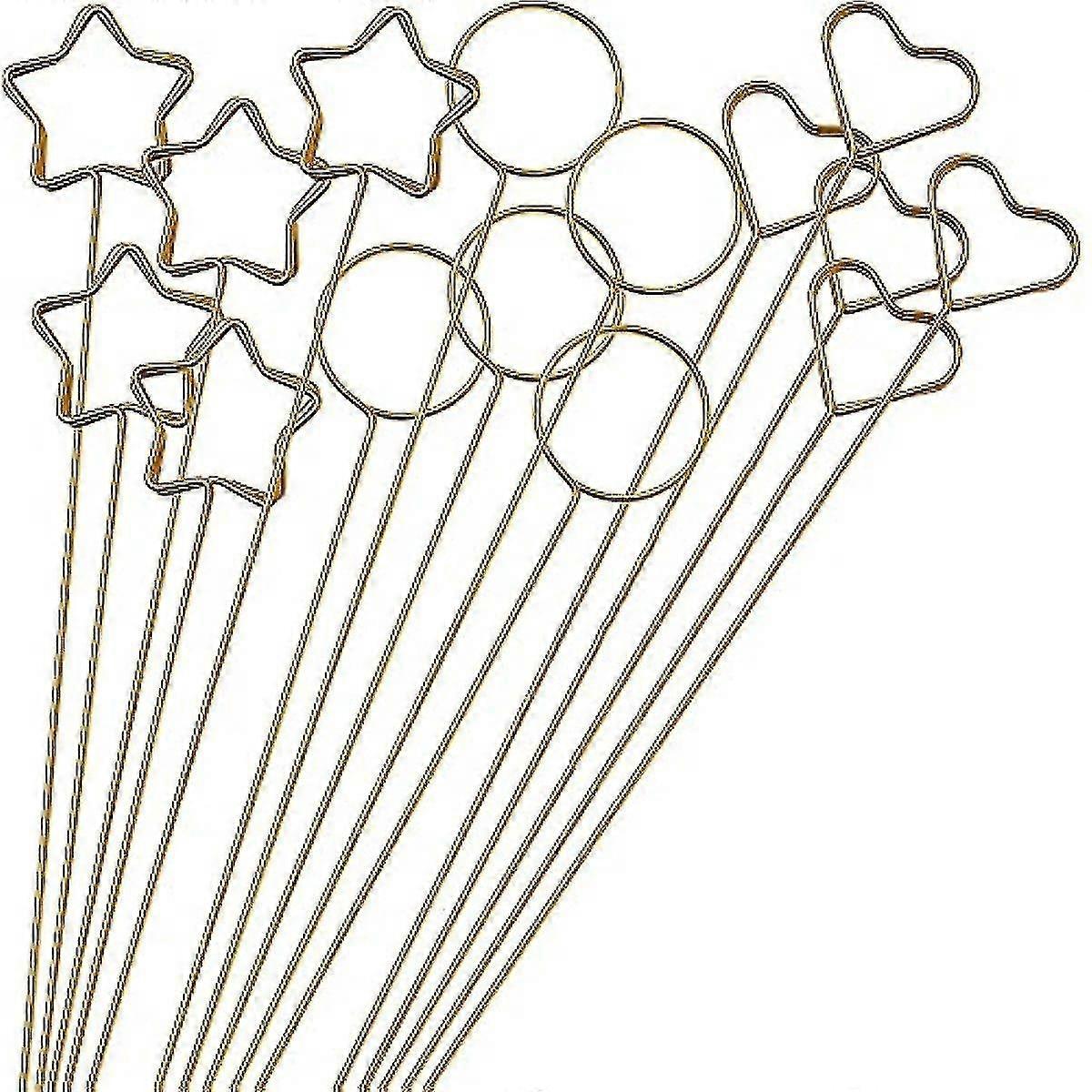 30pcs Metalldraht Blumen Platz Kartenhalter