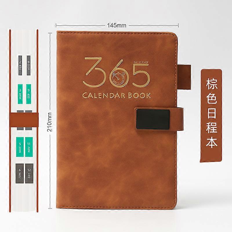 2023 Notebook Agenda Planner 365 Days Diary A5 Note Books Monthly Weekly Daily Plan Schedule Notepad 400 Pages Office Stationery