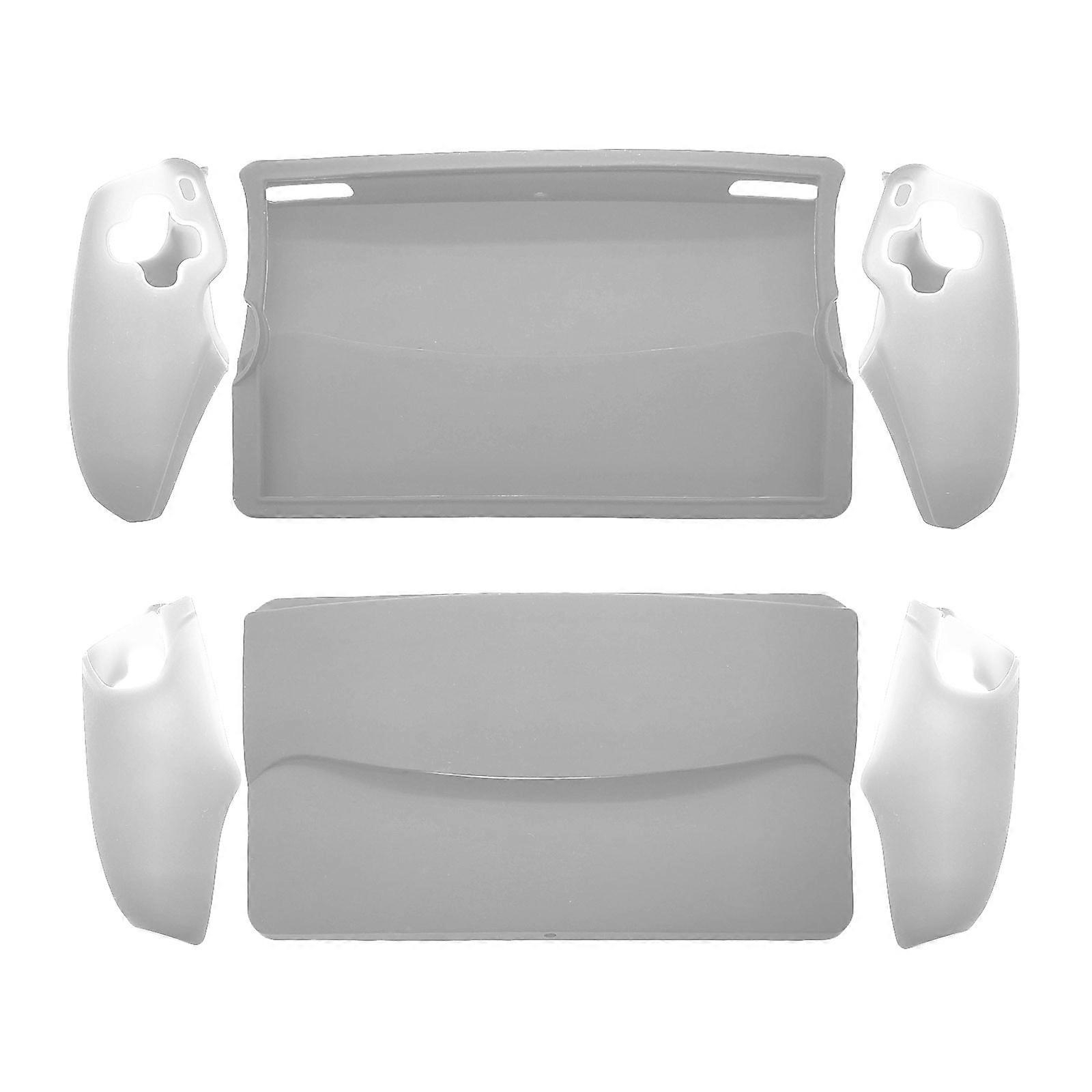 Estojo Protetor para PS Portal Remote Player, Capa Protetora de Punho de TPU Separável com Capas Joy-Con, Capa Traseira à Prova de Choque para PS Portal
