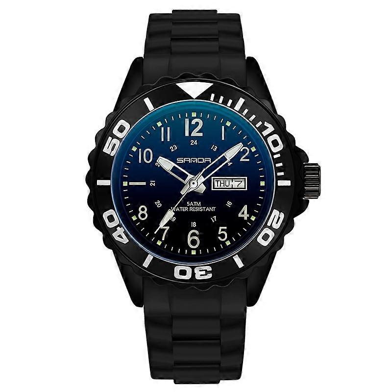 SANDA 1053 Womens ectronic Watch Black White