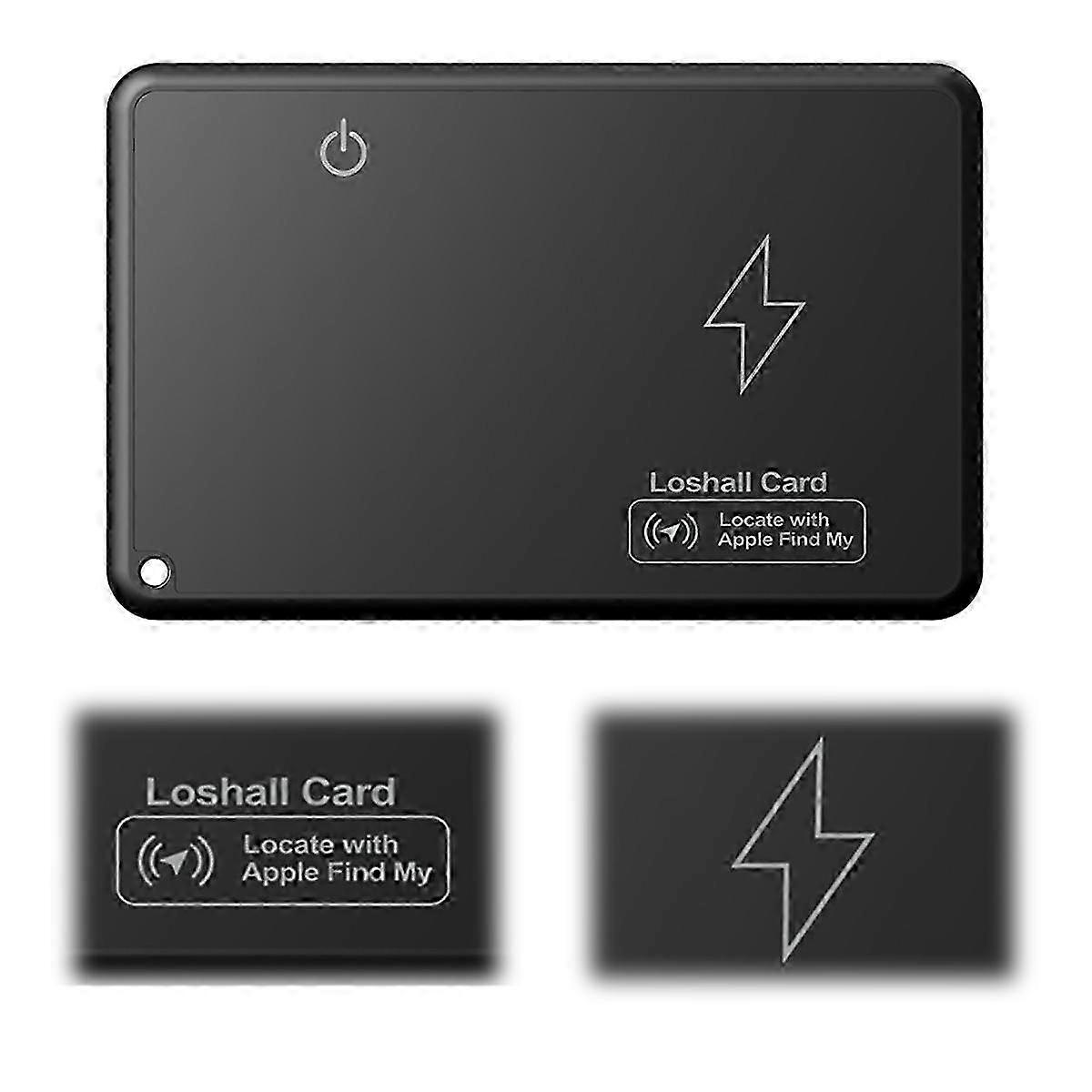 Wireless Charging Tracking Location Wallet Tracker Card GPS Locator Smart Card for Find My App Thin GPS Finder