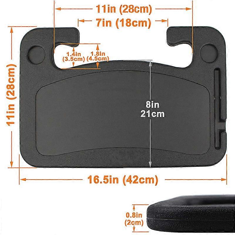 Car Table Holder Steering Wheel Car Laptop Computer Desk Mount Stand Table Eat Work Cart Drink Food Coffee Goods Holder Tray