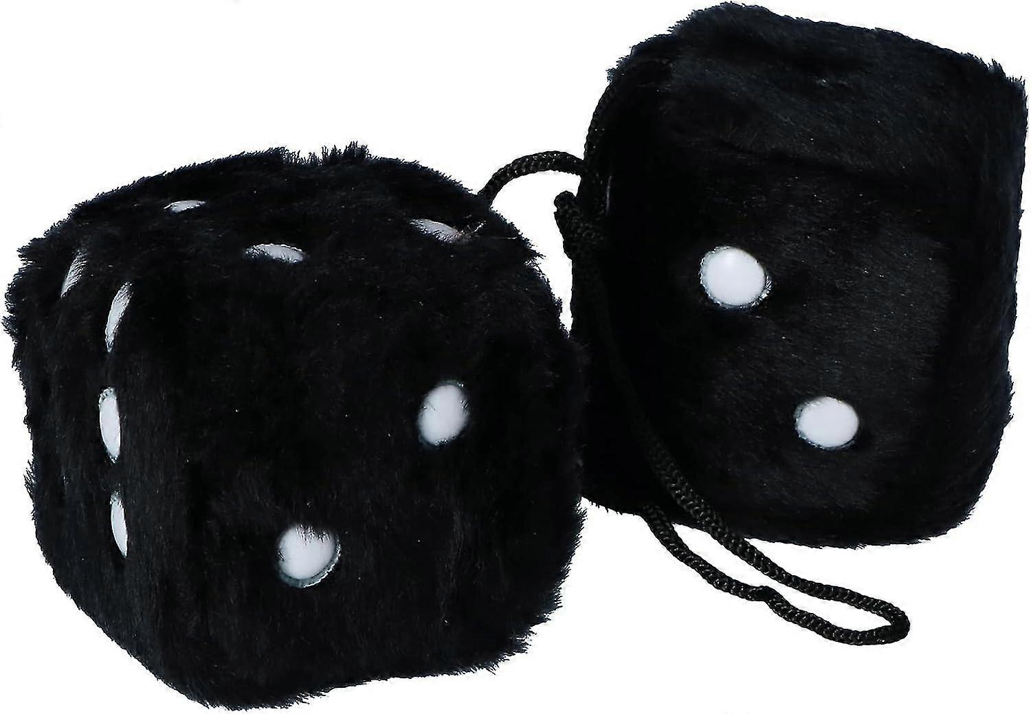 Car Ds en Peluche Noir