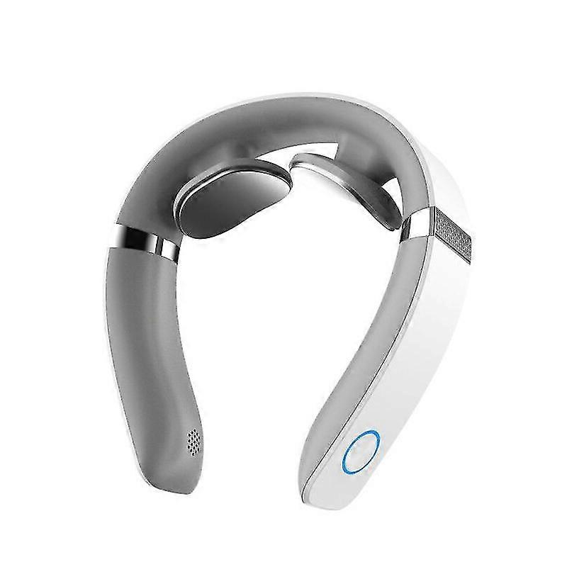 Neck Massager, Electromagnetic Pulse Neck Massager With Heating Function, 3d Fitting Technology