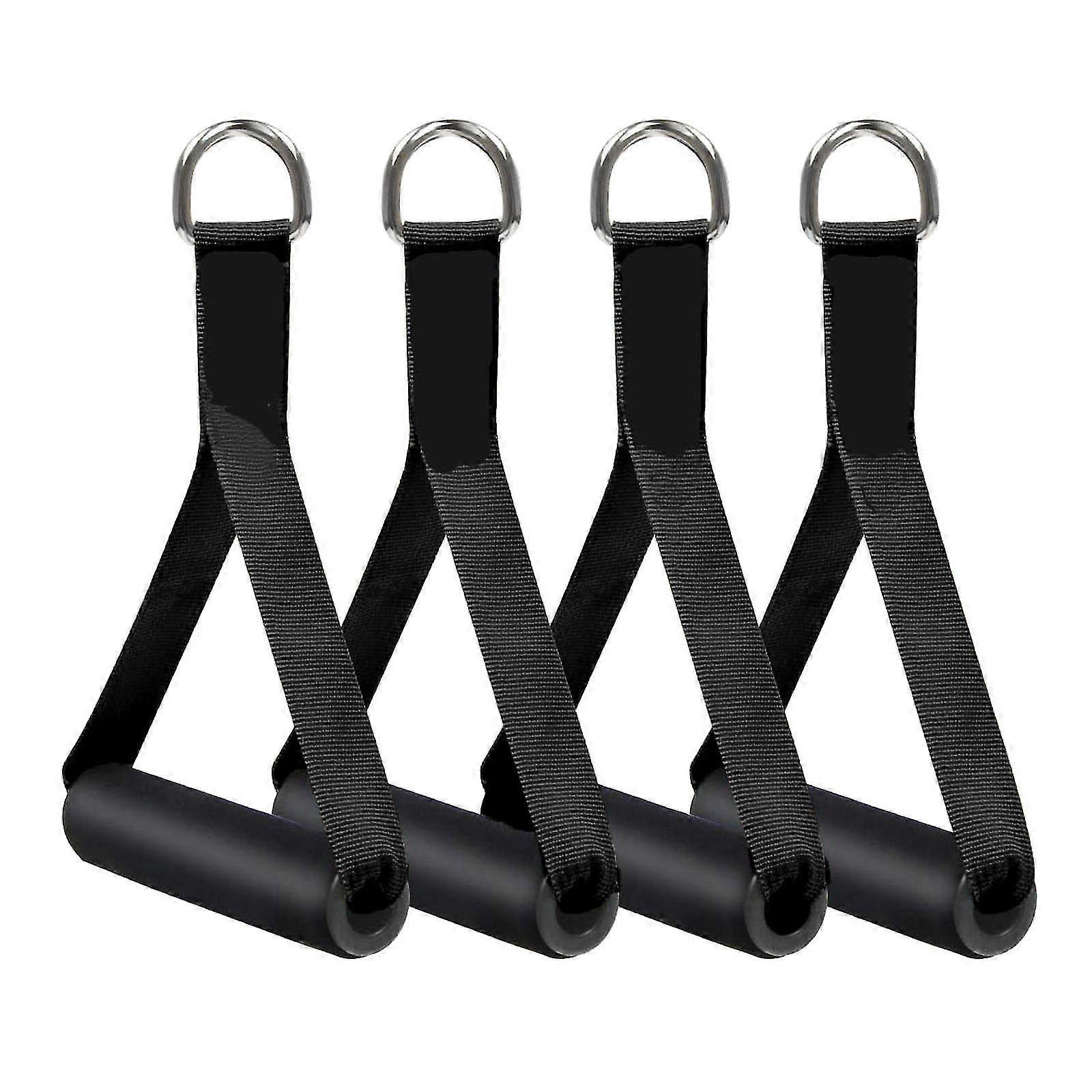 4PCS Pull Handles Resistance Bands Upgrade Foam Handle Replacement Fitness
