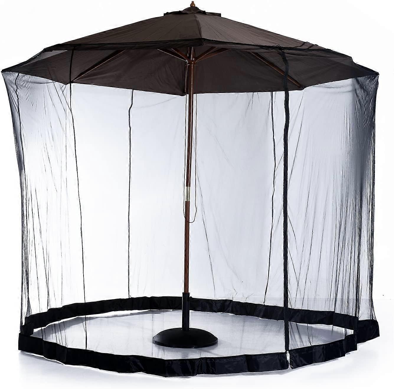 3m Jardin Parasol Table Moustiquaire Couverture Écran Bug Netting Cover