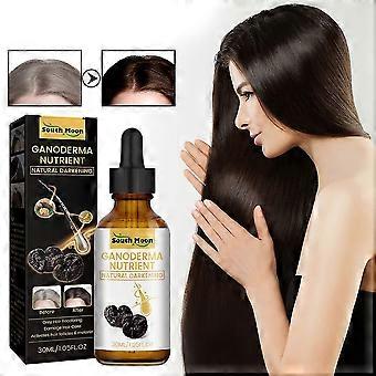 Anti-Ergrauungs-Haarserum, Anti-Ergrauungs-Haarserum, Ganoderma-Nährstoff Natürliche Verdunkelung Gesünderes dickeres Haar TW