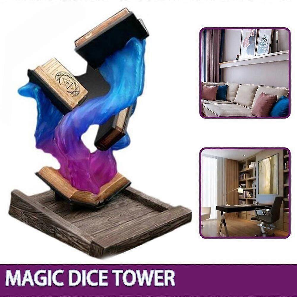 Tomes Of Magics Dice Tower Magics Dice Tower Big Book Dice Tower Ornaments