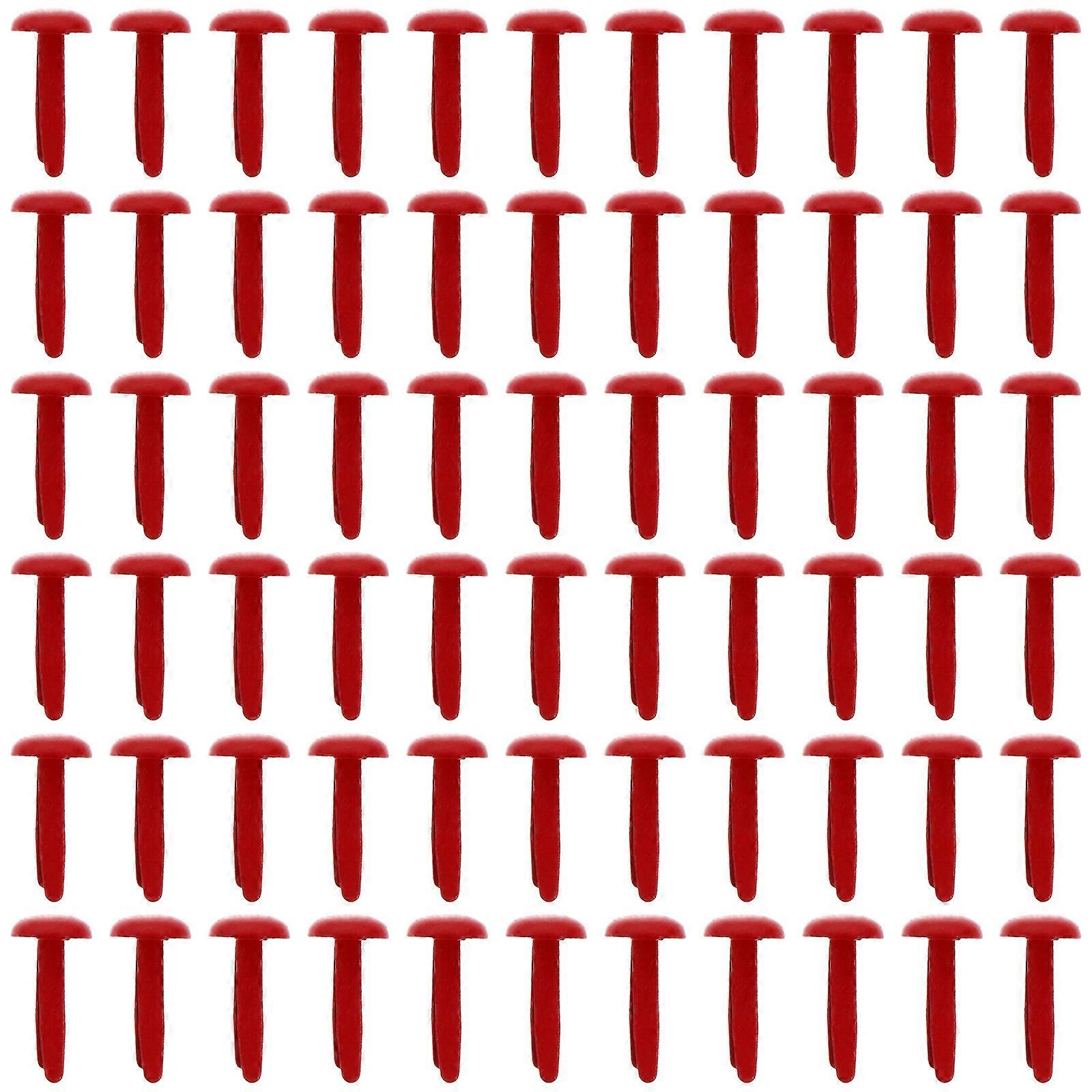 200Pcs Mini Brads Handmade Metal Brads Solid Color Brads for Scrapbooking DIY Craft