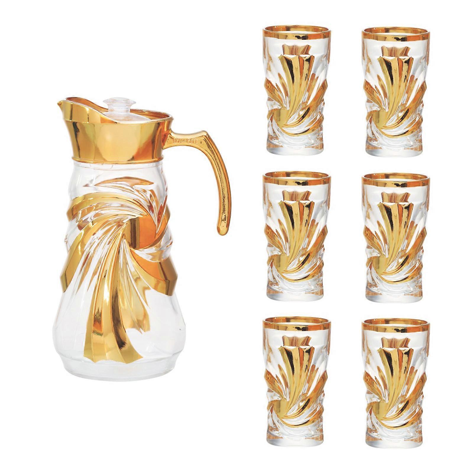 NEW Butterfly style Water Pitcher Buffet Table Glass Retro Creative