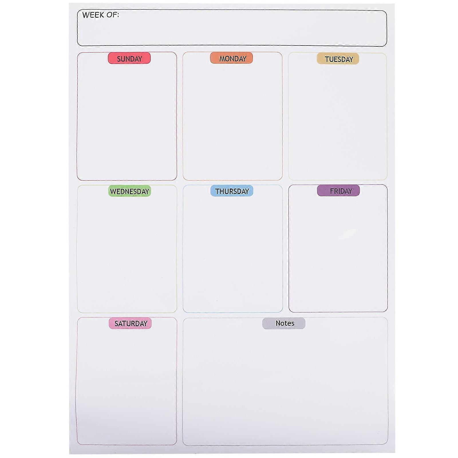 Multipurpose Menu Board Weekly Menu Board Household Menu Board Bulletin Board