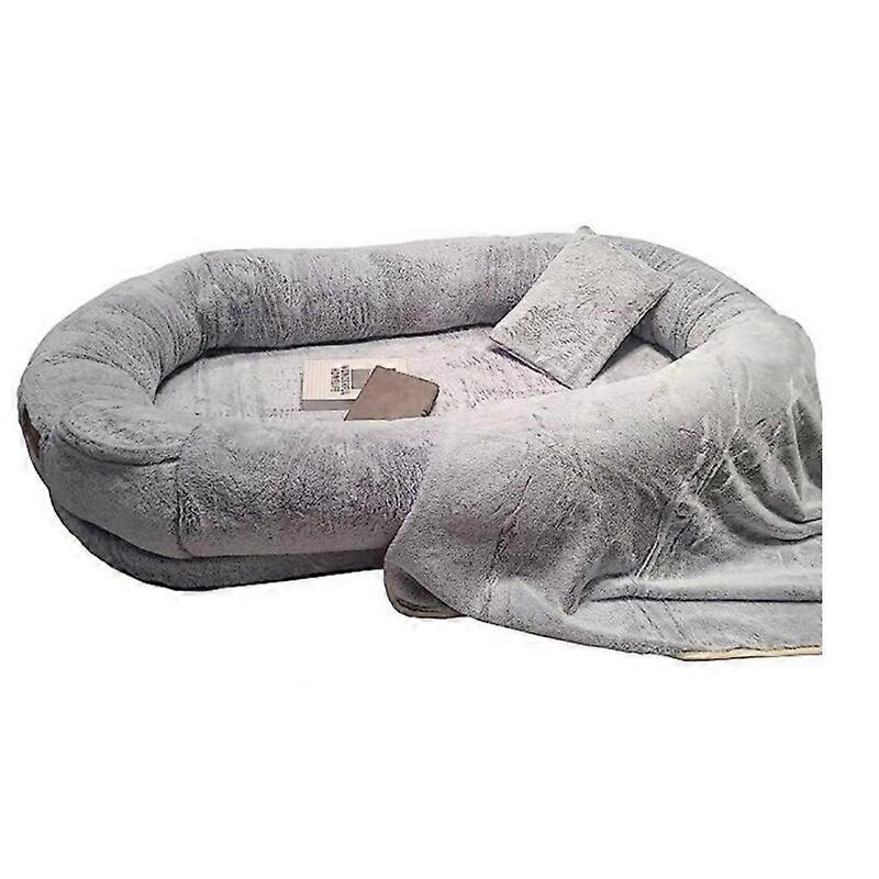 Cama de perro humano grande Cama de frijoles para humanos Personas