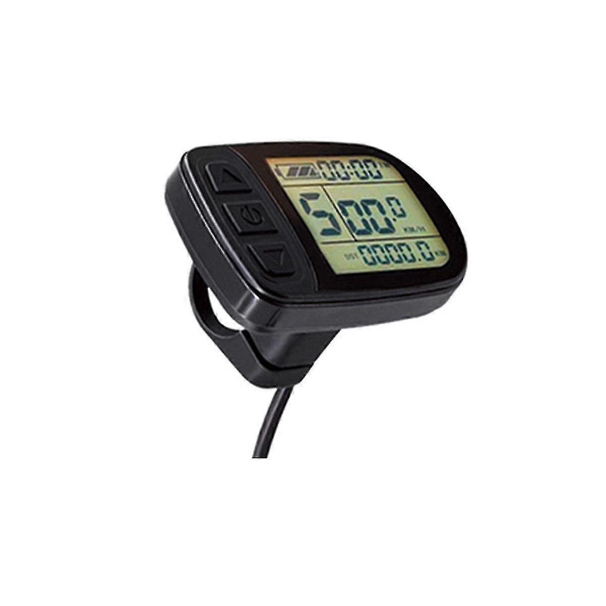Kt-lcd5 Display 24v36v48v72v 5 Pin /waterproof Connector Display For Electric Bicycle Intelli