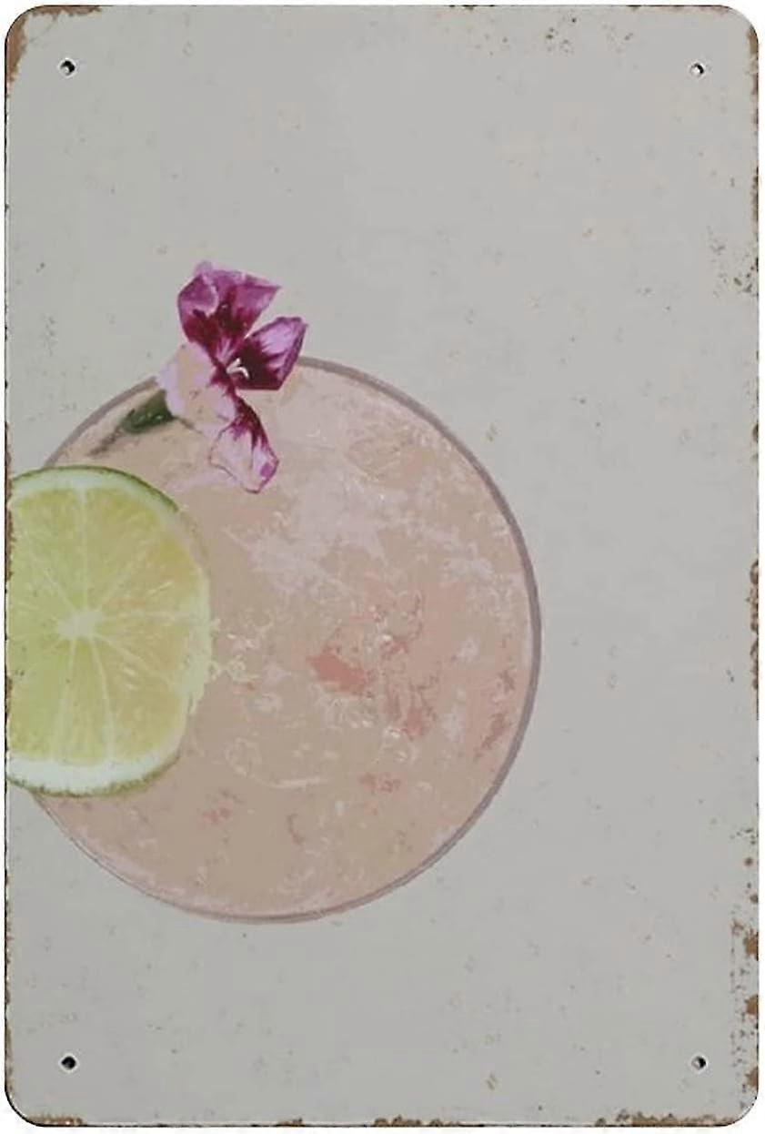 عاشق القهوة الفن التجريدي القصدير تسجيل لوحة معدنية الفن شنقا الحديد اللوحة الرجعية المنزل المطبخ حديقة المرآب ديكور الجدار 12 "x8"