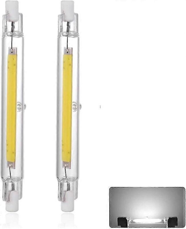 لمبة R7S LED 189 مم 30 واط أبيض بارد 6000K ، 3000LM ، J189 300W مصباح هالوجين مكافئ ، قابل للتعتيم ، 360 درجة خطي 30 واط R7S 189mm سليم البوليفيين ليد لمبة بوريس