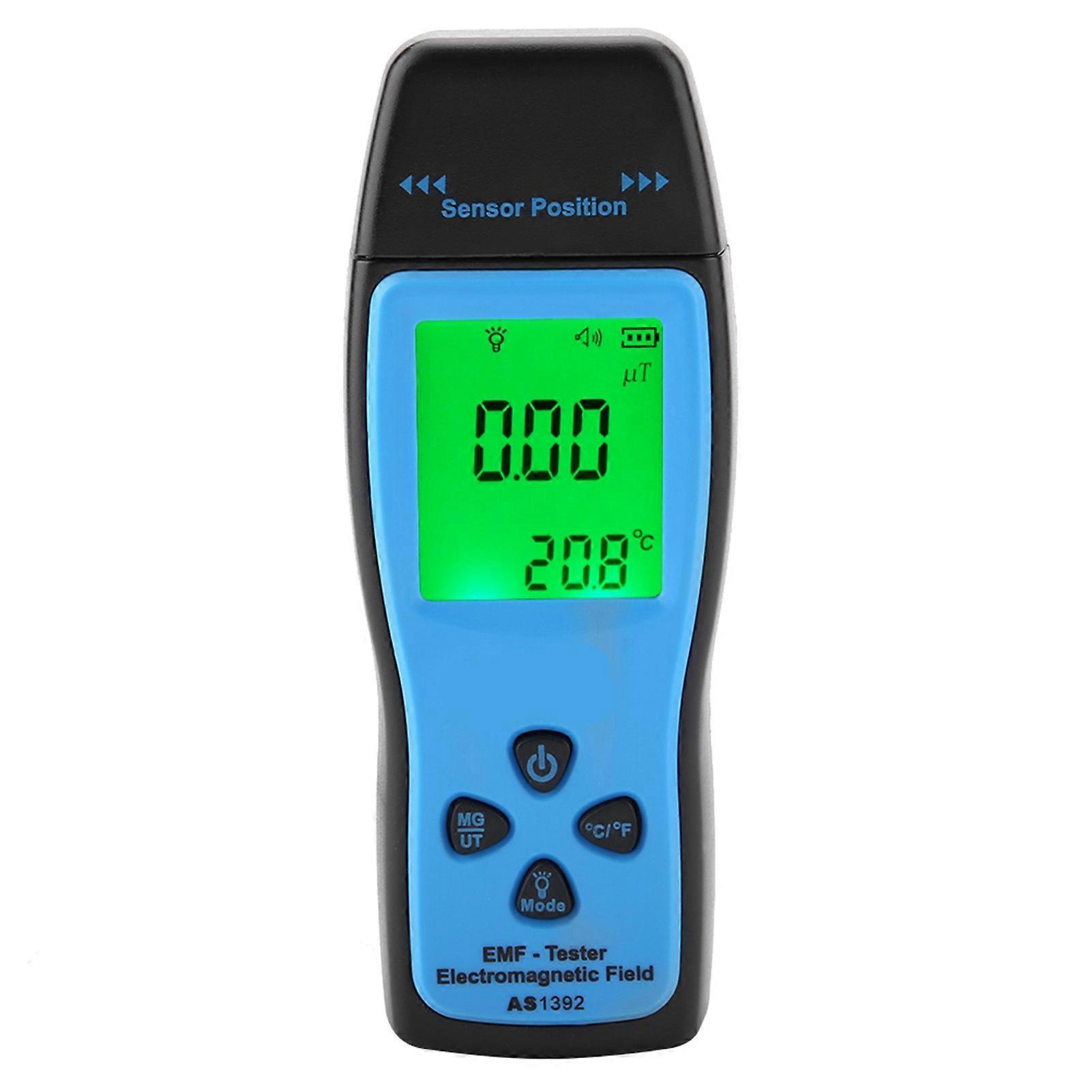SMART SENSOR AS1392 Radiometro elettromagnetico digitale Mini tester EMF con display LCD