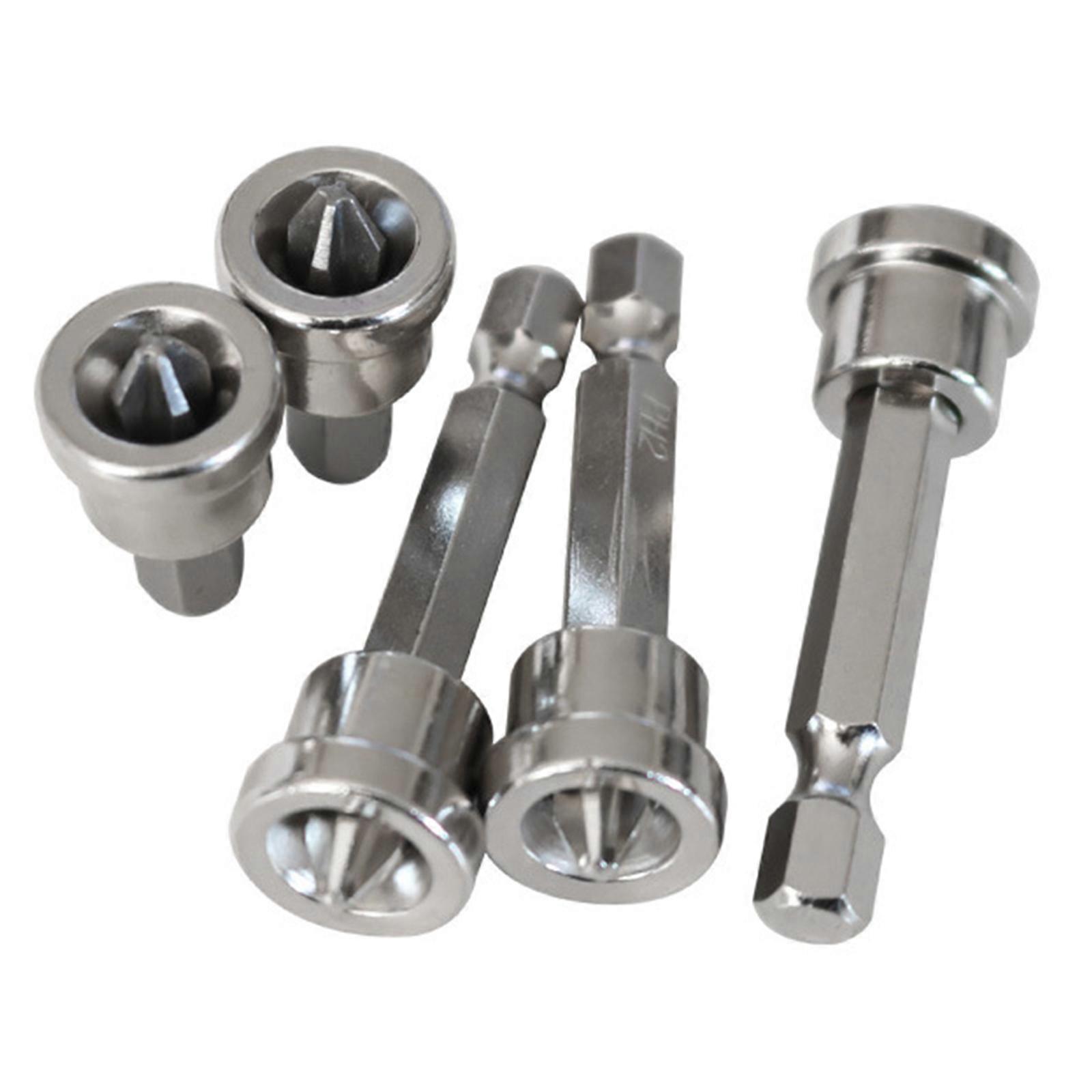 5pcs Professional Magnetic Positioning Screwdriver Bits Hex Shank  Batch Head