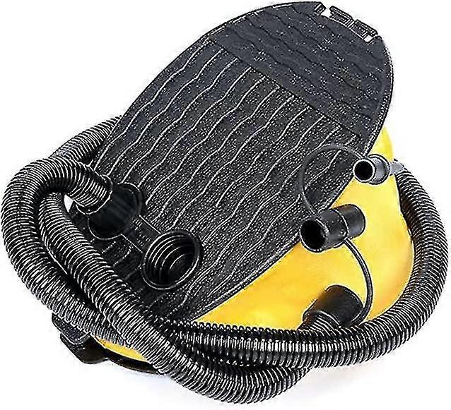 Foot Pump, Portable Row Inflatable Floating Pump1pcsyellow