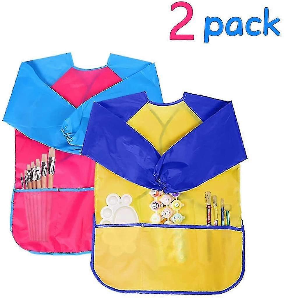 2 Pcs 's Art Apron, 's Ing 3 Pockets