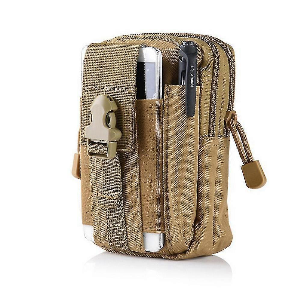 Naievear Outdoor Survival Molle Pouch Military Tactical Waist Pack Emergency Tool Bag