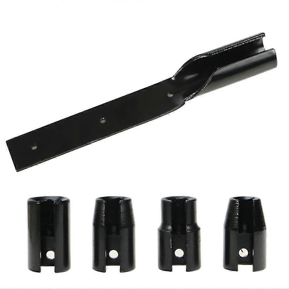 5pcs Set Multifunction 10/12/13/14mm Ceiling Wrench Boom Screw Wire Quick Socket Tool Compatible With Integrate