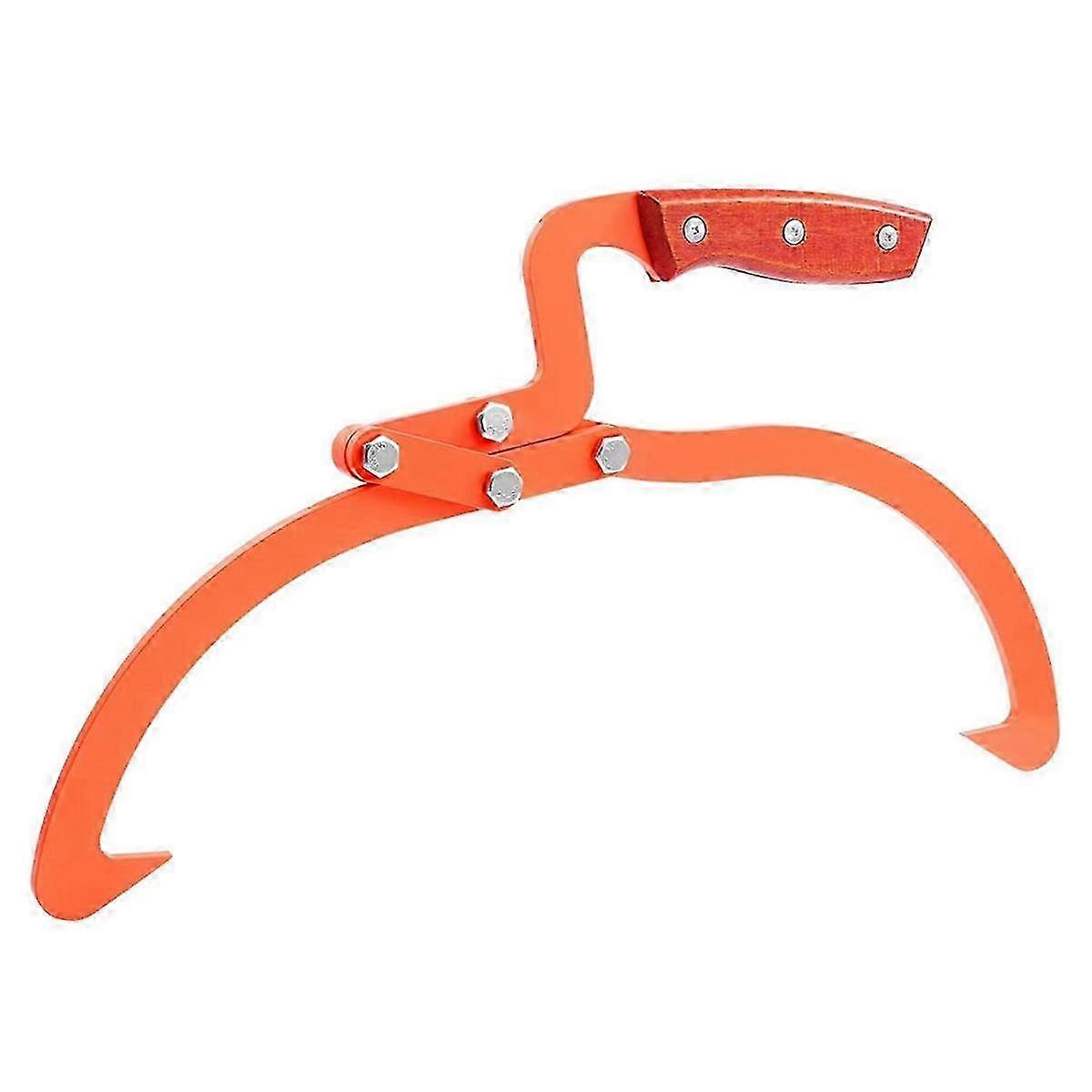 20Inch Log Tongs, Loads Up to 110 Lbs, Non-Slip Grip, Dragging & Carrying Tool