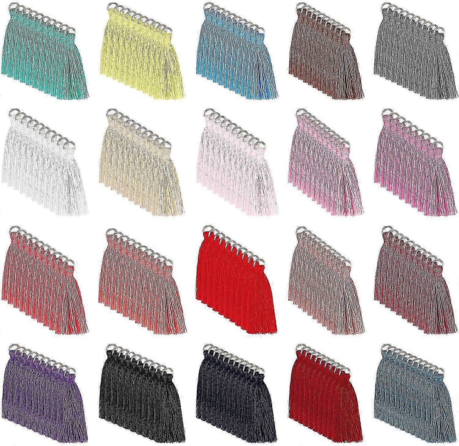 Mini Tassel Kit - 200 Pieces for Jewelry Making