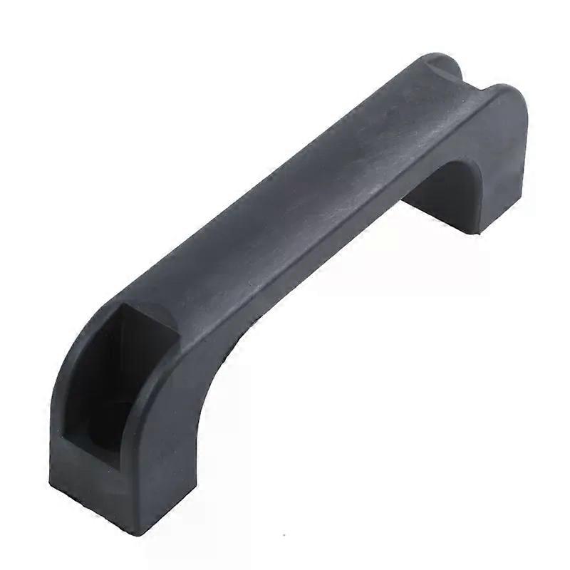 Door Cabinet Black Plastic Rectangular Pull Handle 52