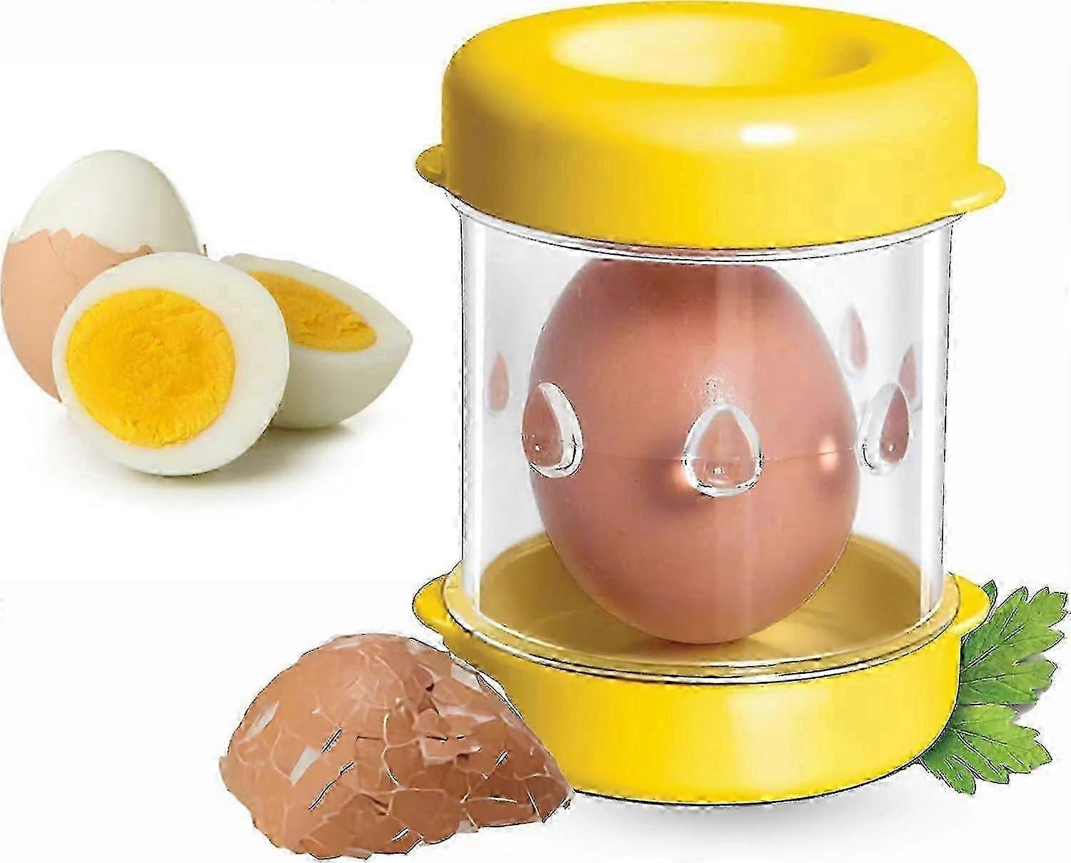Quick Egg Peeler Manually Egg Peeler Portable Hard-boiled Egg Shell Separator Magic Amazing Eggshell Machine Removes Shell Of Eggs - JA