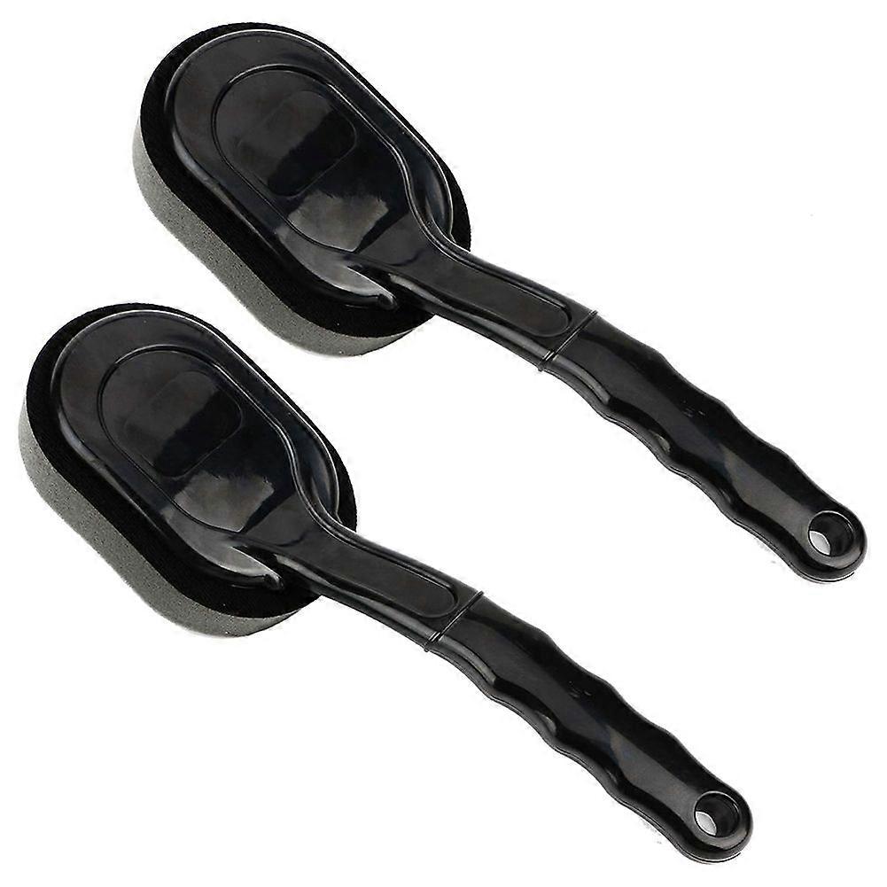 Tire Shine Applicator, Tire Dressing Applicator Pad, Tire Sponge Applicator Curved Tire Detail Spon