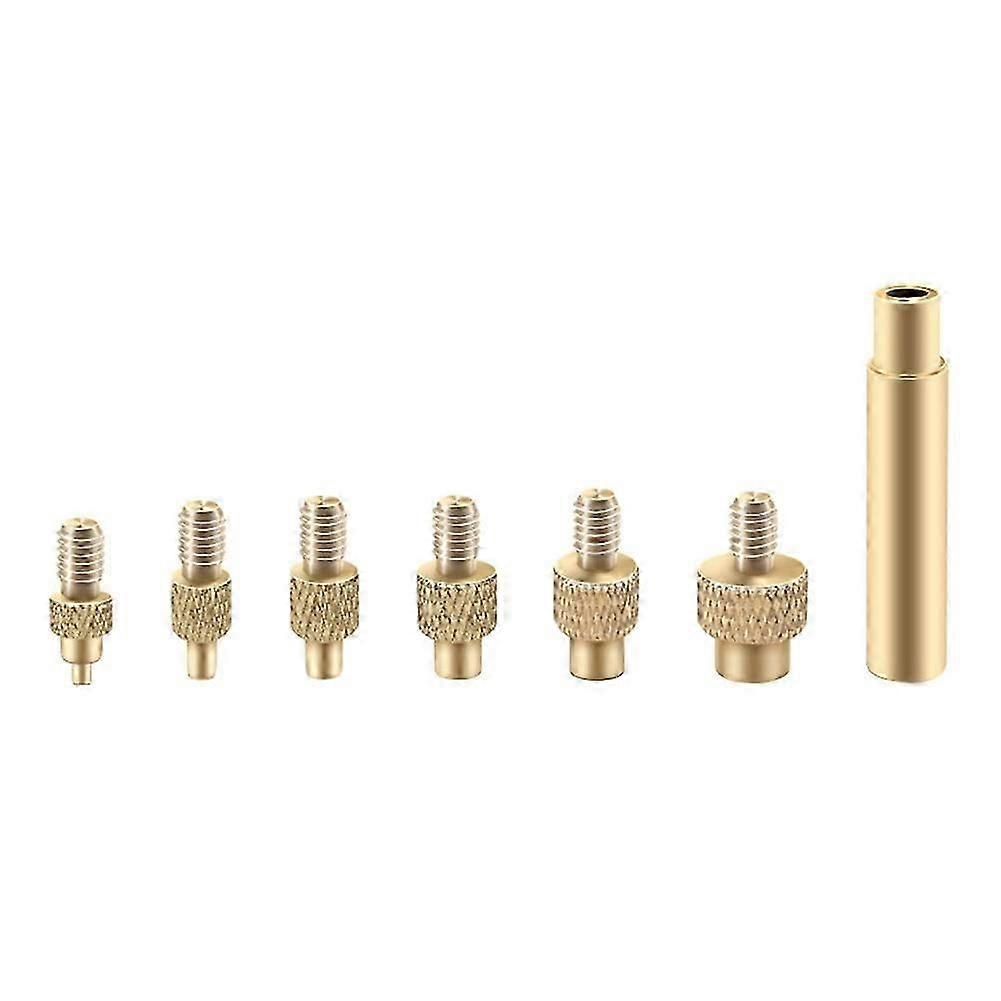 Heat Insert Nut Iron Tip M2 M3 M5 M6 M8 Brass Thread Embedded Kit Heat Insertion Tool compatible with 3D Printe