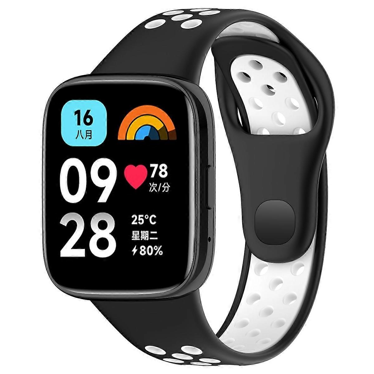 Two Color Silicone Watch Band For Redmi Watch 3 Lite / Watch 3 Active