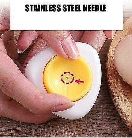 Egg Piercer for Raw Eggs Magnetic Base Lockable Hard Boiled Egg Peeler