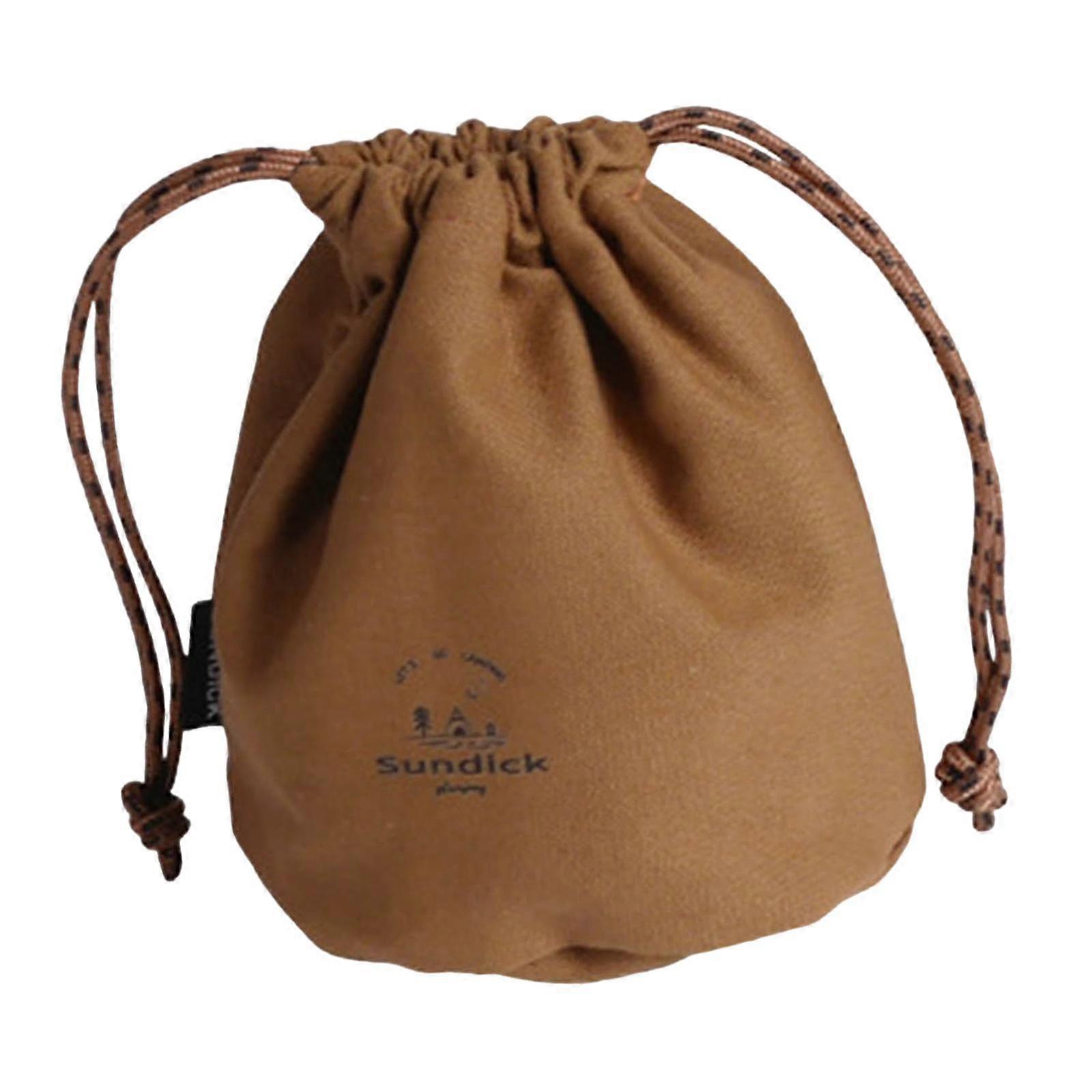 Drawstring Bag, Lightweight Utensils Organizer Cookware Carrier Portable Camping