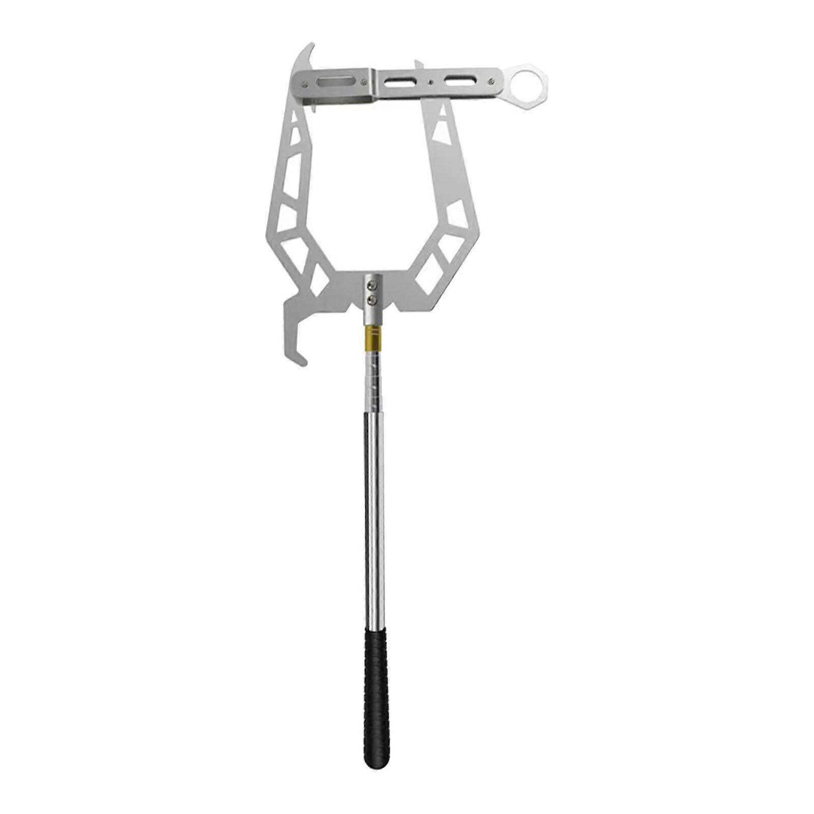Boat U Type Mooring Rope Threader Adjustable Metal for Docking Kayaks Canoes