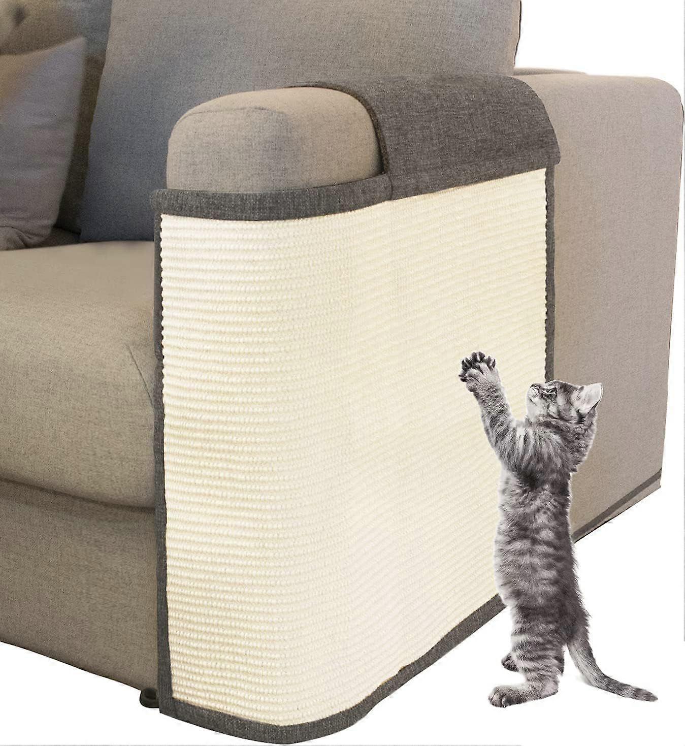 Cat Scratch Furniture Couch Protector with Natural Sisal for Protecting Couch Sofa Chair