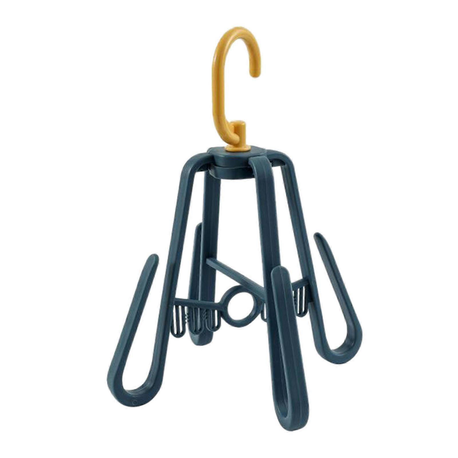 Multifunctional Shoe Rack Windproof Double Sun Rotating Foldable Drying Rack Storage Rack