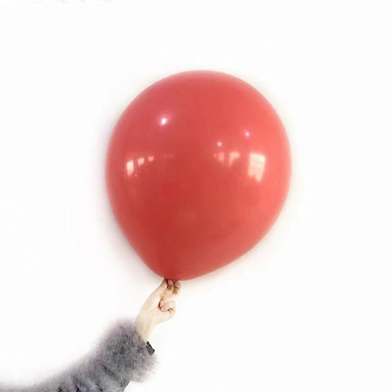 18 Inch Large Macaron-color Latex Balloon Bright Solid Color Thick Balloon Wedding Birthday