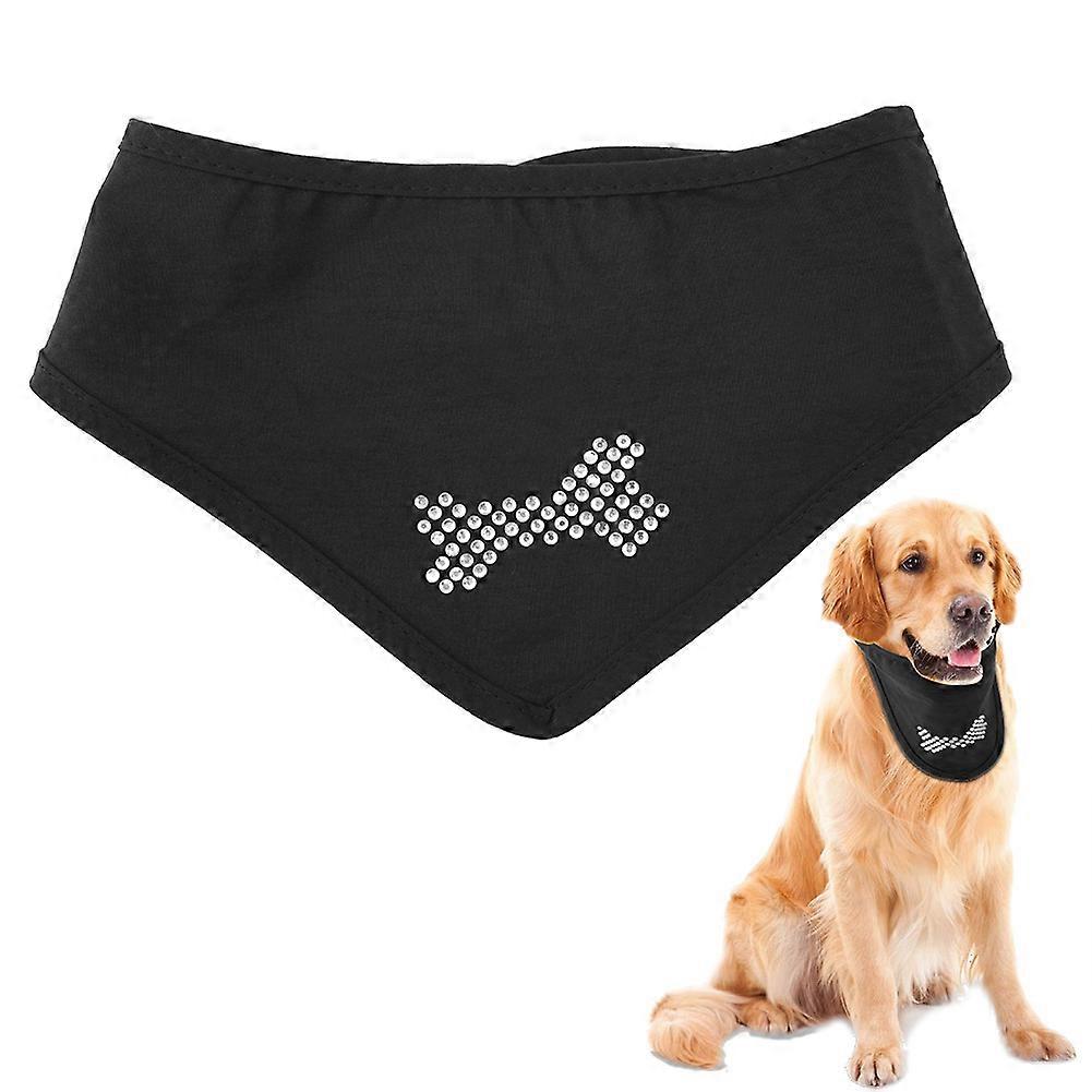 Fashionable Cats Dogs Triangle Scarf Collars Cotton Bibs for Pets, Adjustable Size, Stylish Design, Saliva Towel